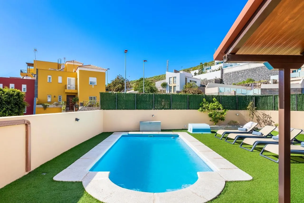 Villa With Private Pool And Workspace Candelaria